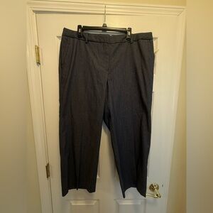 Talbots Stretch Dress Crop Denim Pants Plus Size Women’s 18W *New With Tags*